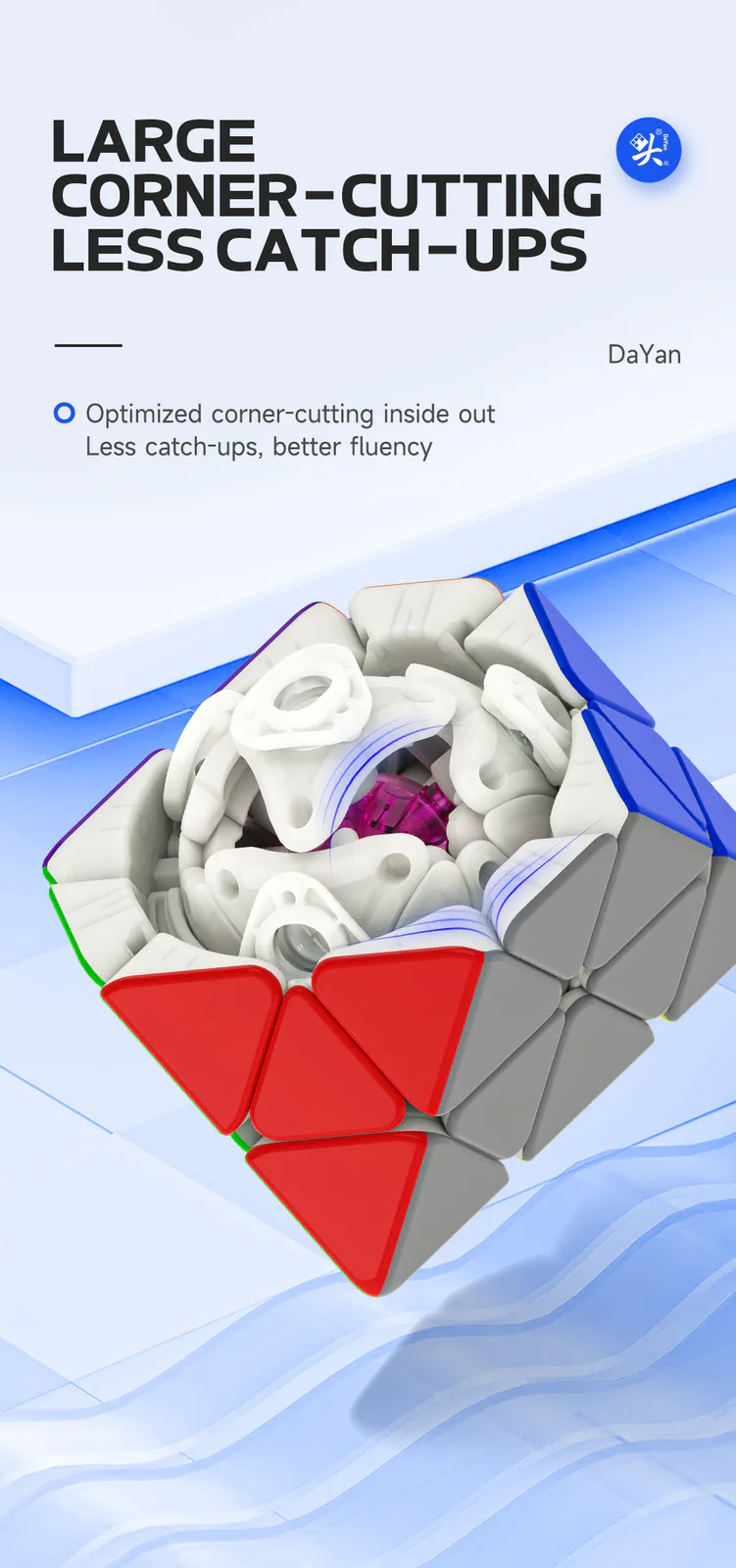 DaYan FTO M - Stickerless image 5
