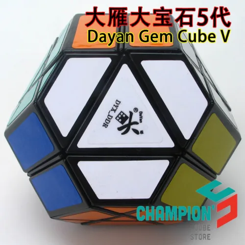 DaYan Gem Cube V - Black image 1