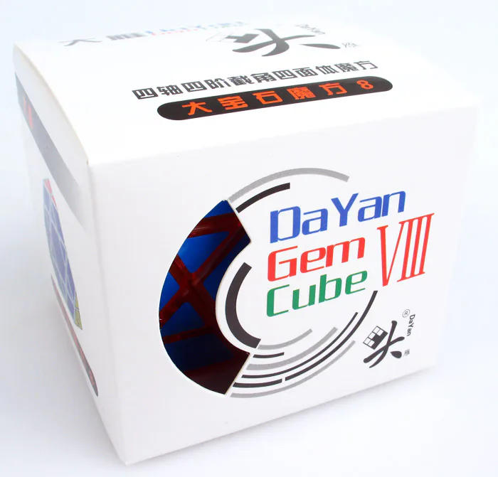 DaYan Gem Cube VIII - trans.red image 2