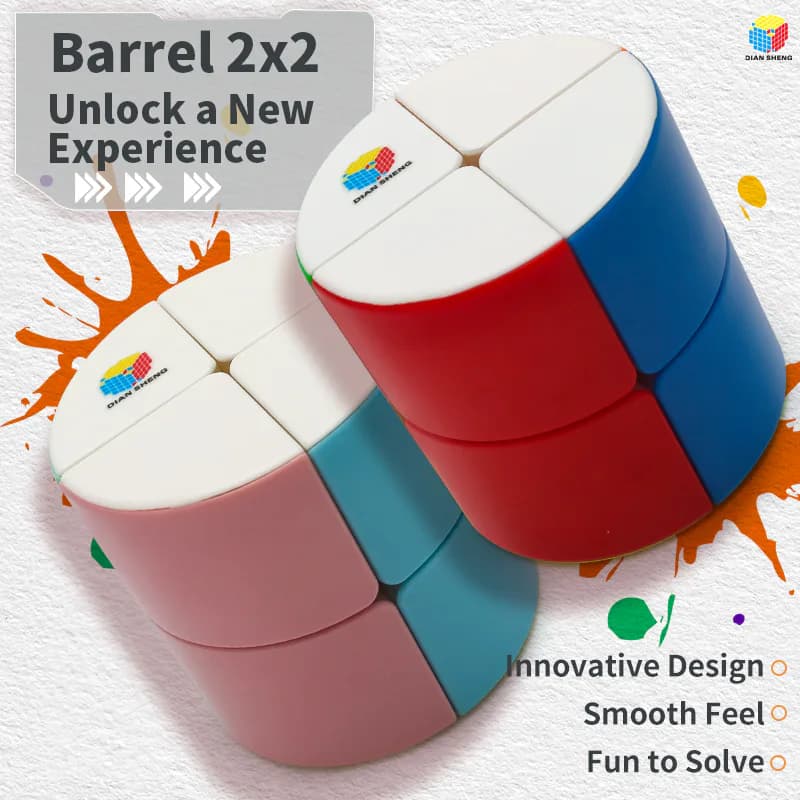 Diansheng Barrel 2x2 - Stickerless image 6