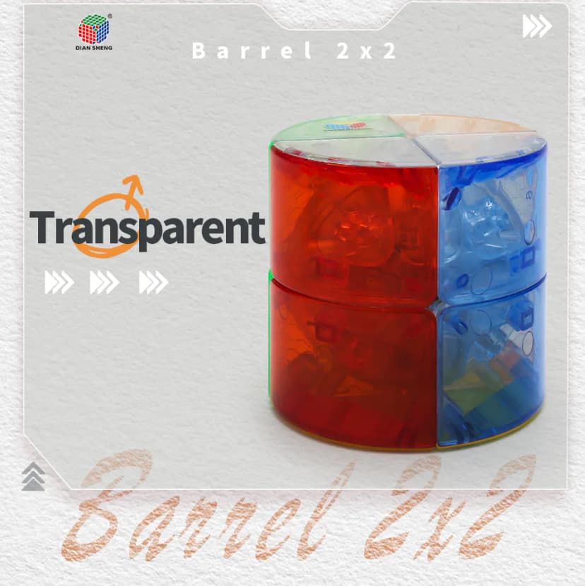Diansheng Barrel 2x2 - Stickerless image 21