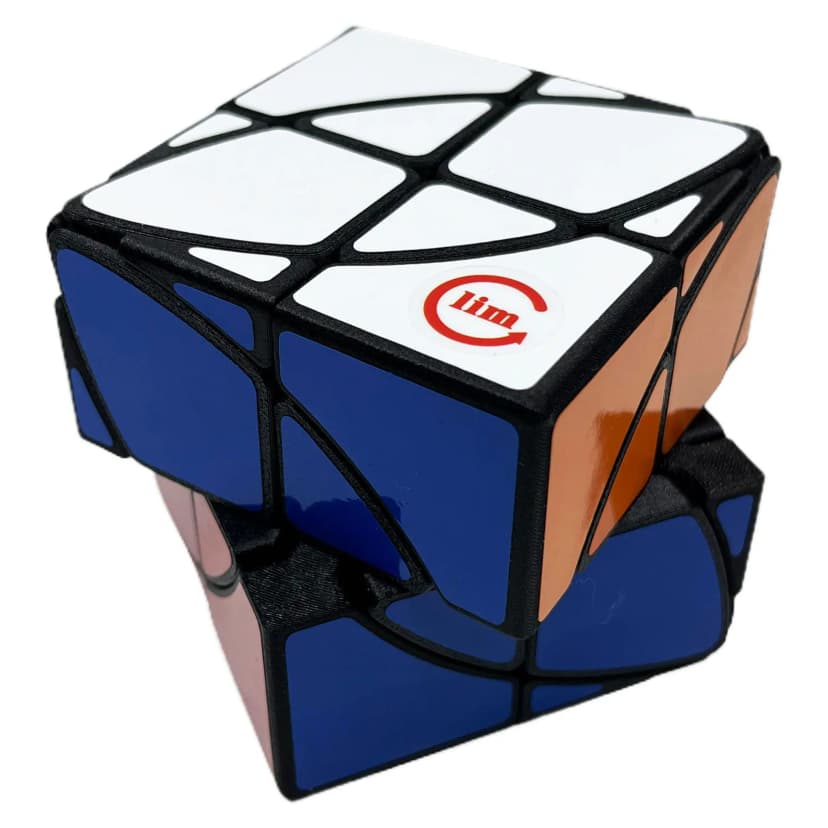 Fangshi 2x2 Maple Leaves Cube - Black image 3