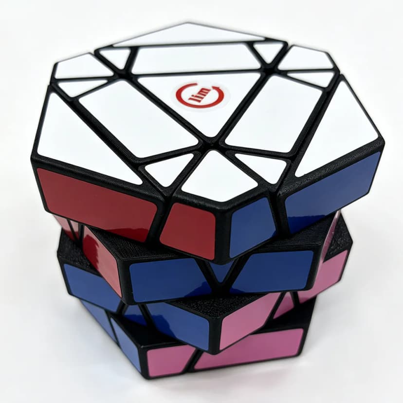 FangShi Mixup Skewb Prism - Black image 3