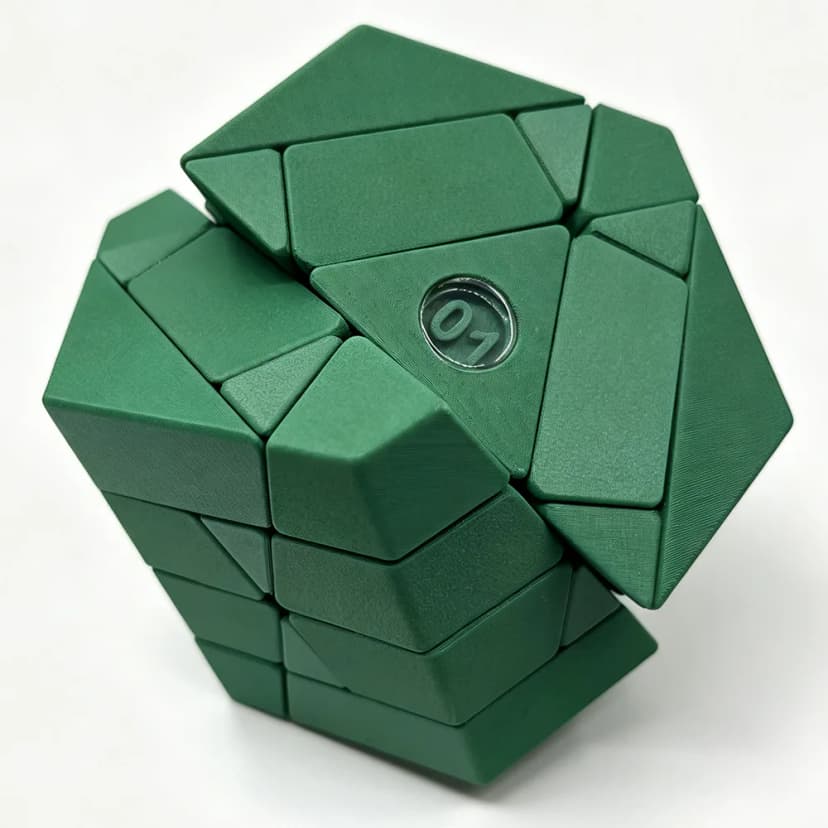 FangShi Mixup Skewb Prism - Green image 3