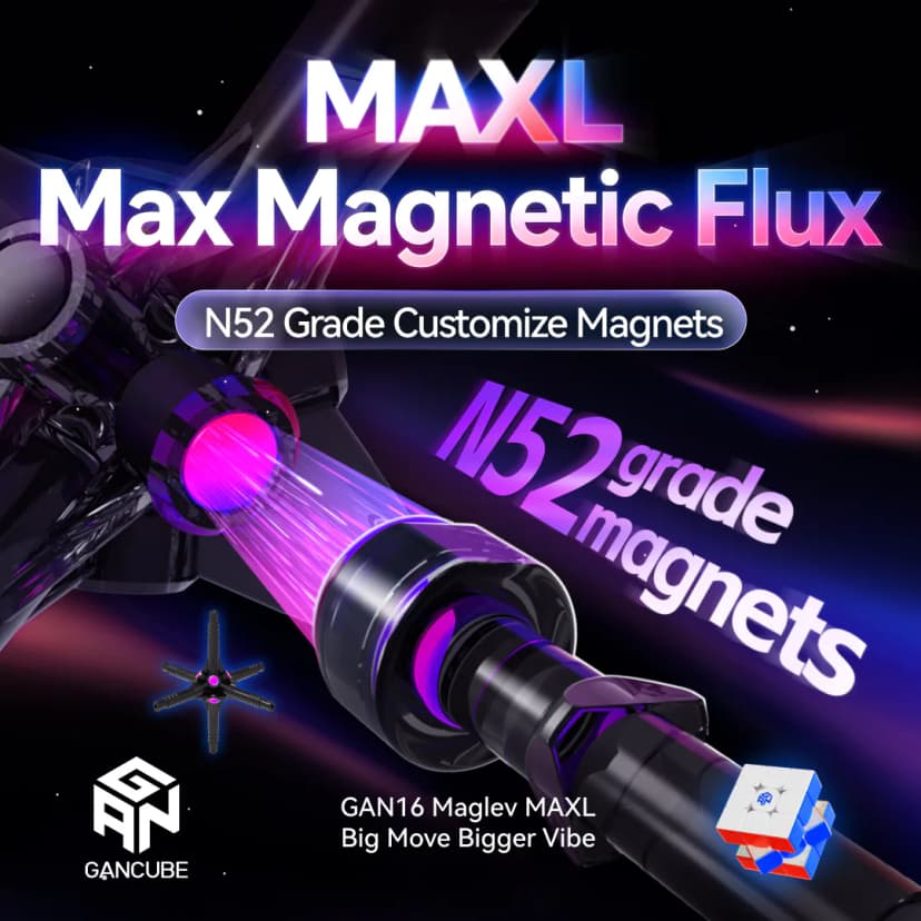 GAN 16 Maglev MaxL UV - Stickerless image 4