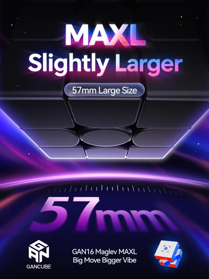 GAN 16 Maglev MaxL UV - Stickerless image 7