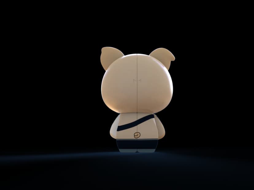 KB 2x2 - Pig Andy - Stickerless image 5