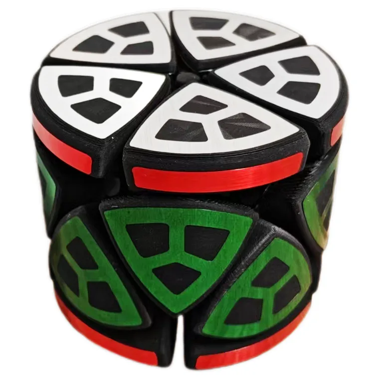 Lee Cylinder 2x2 Megaminx - Black image 1