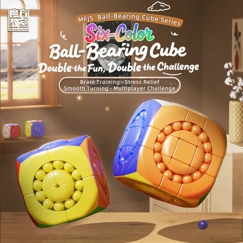 Meilong 3x3 Bead Cube - Stickerless image 8