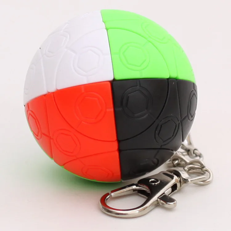 Mini 4 colors Football Magic Cube image 7