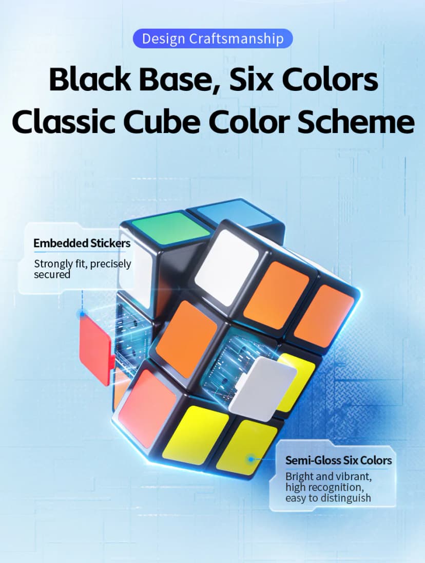 MoYu 2x2x3 Cube - Black image 8