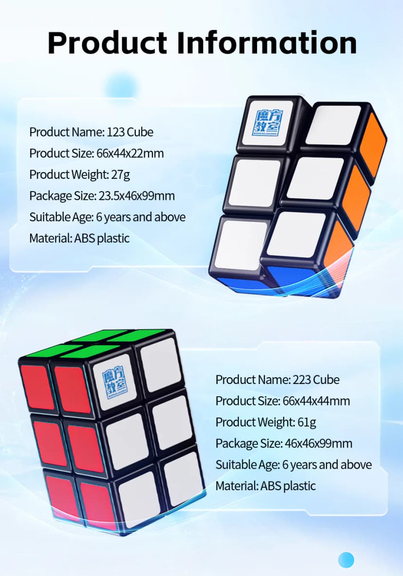 MoYu 2x2x3 Cube - Black image 12