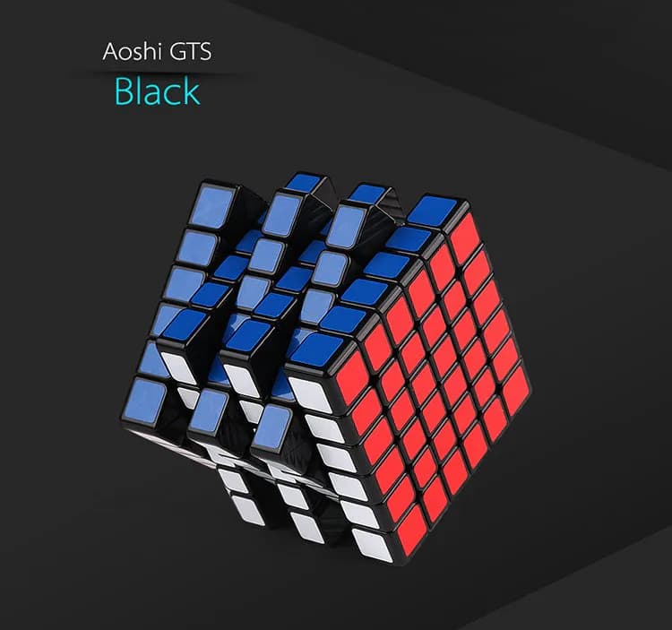 MoYu 6x6 AoShi GTS M - Black image 1