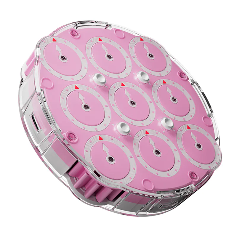 MoYu Weilong Clock 4x4 M - Pink image 1