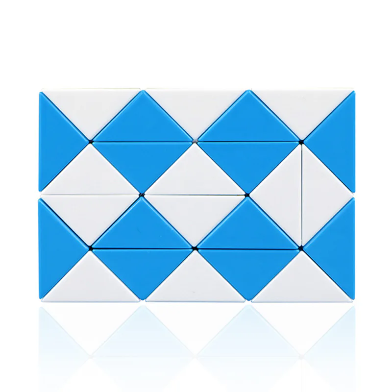 QiYi 24 blocks Magic Snake - blue+white