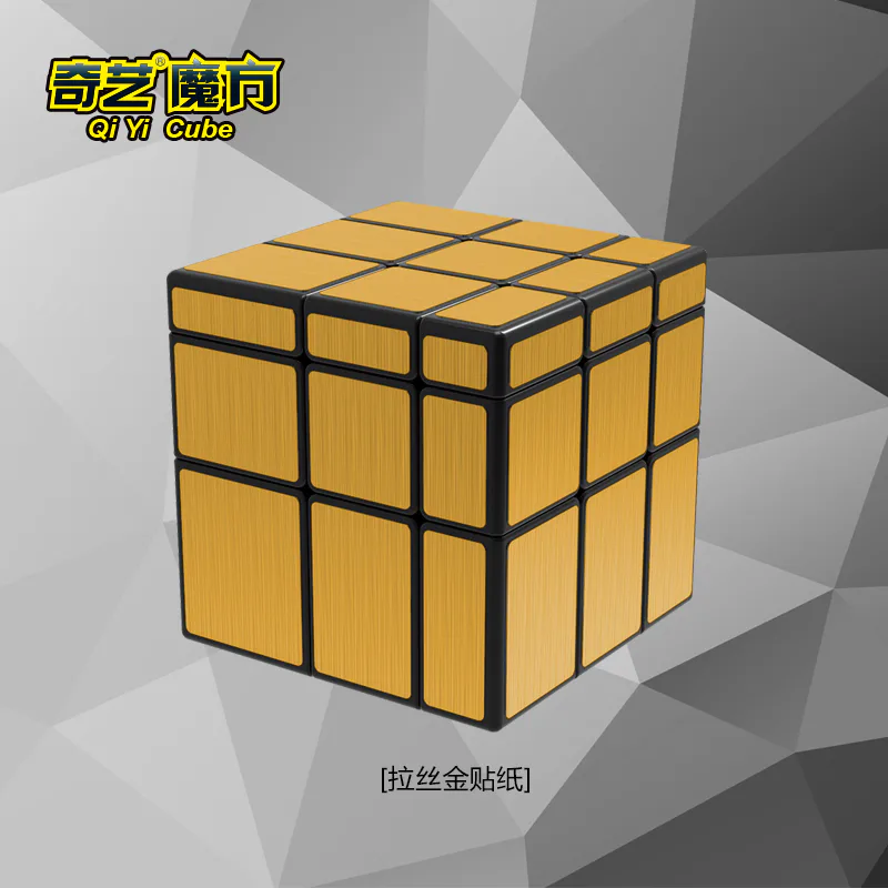 Qiyi 3x3 Mirror - golden image 1