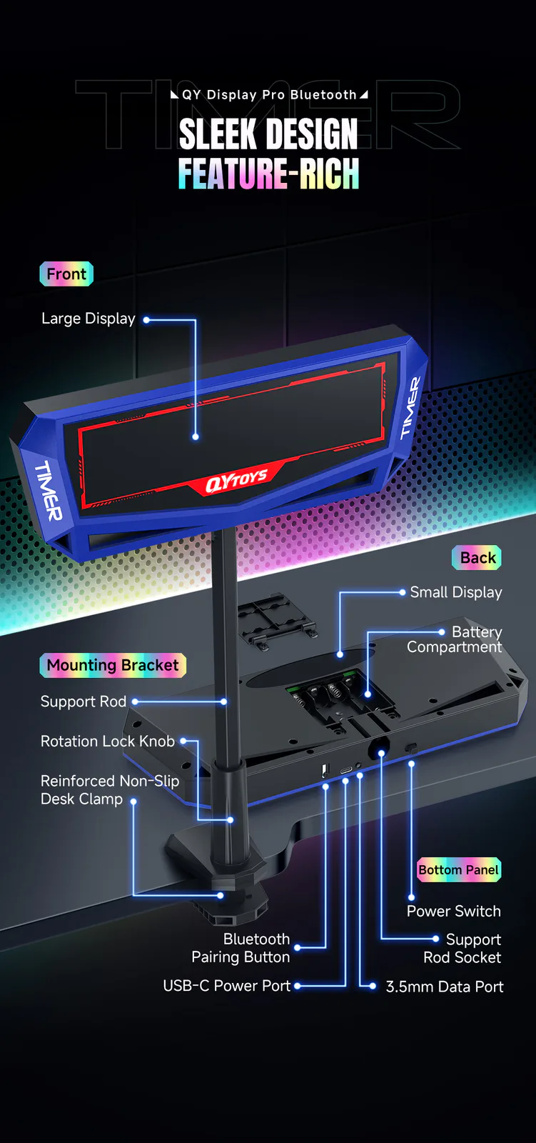 QiYi Bluetooth Display Pro - Blue image 12