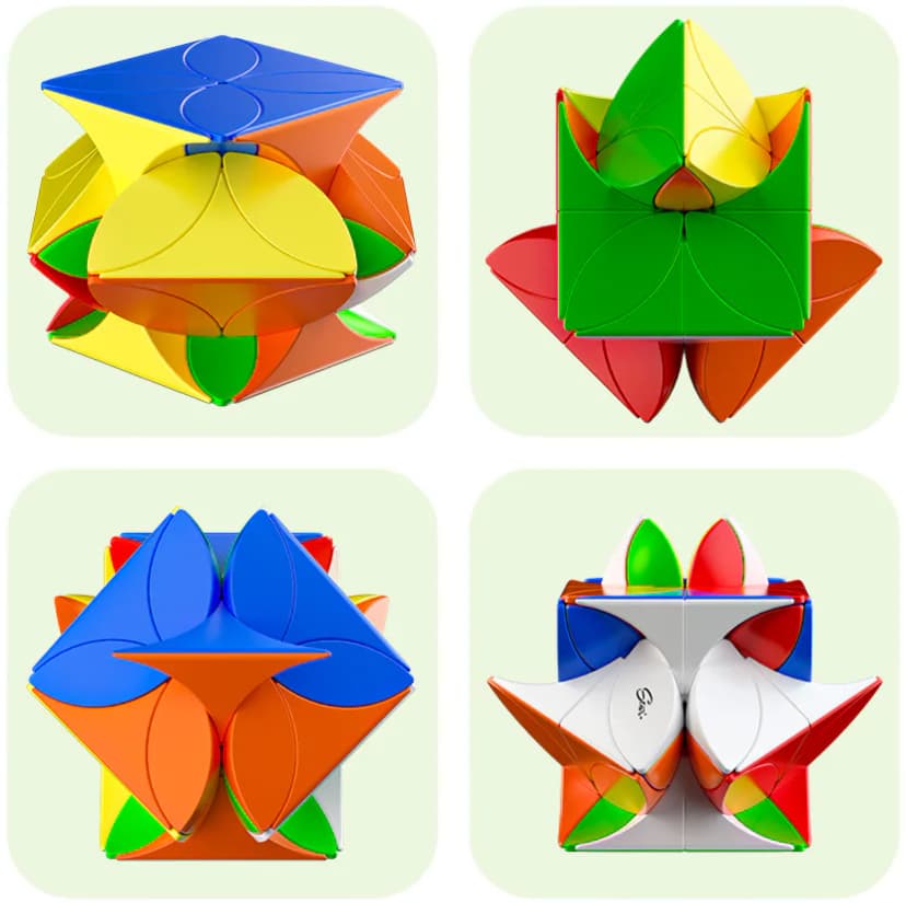 QiYi Clover Cube V2 - Stickerless image 6