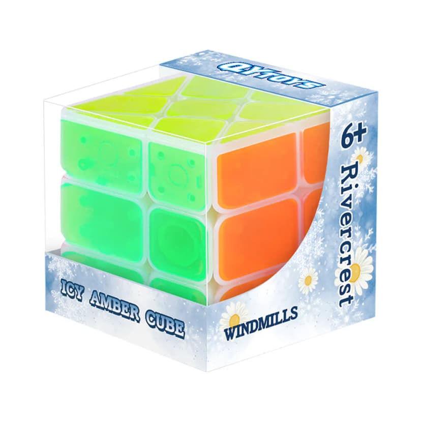 QiYi Ice Amber Windmill - Transparent image 2