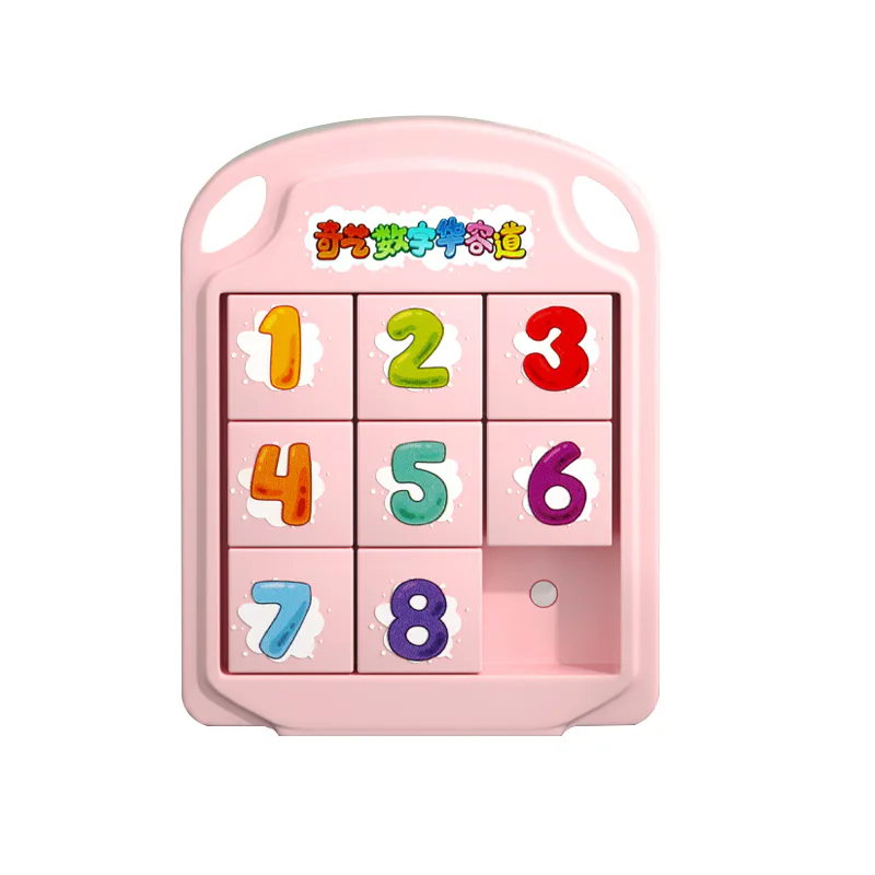 QiYi Klotski 3x3 Puzzle - Pink image 1