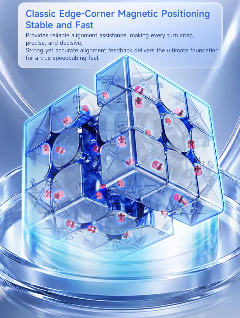 QiYi M Pro 3x3 V3 Pioneer UV - Stickerless image 6