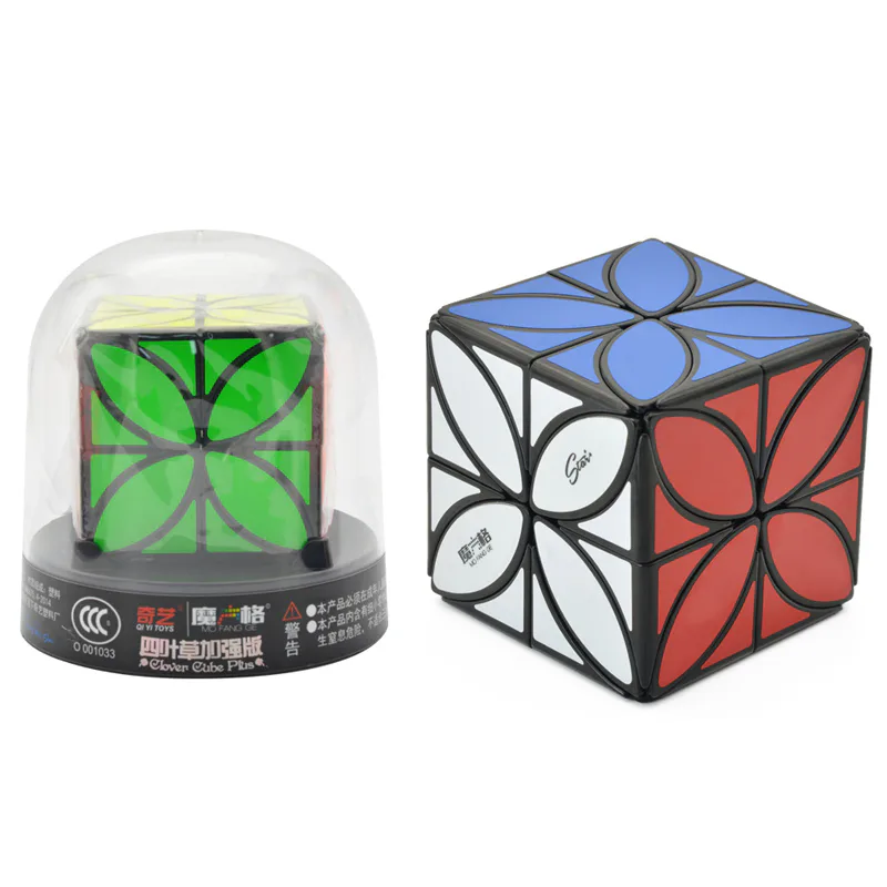 QiYi MoFangGe Clover Plus Cube - Black image 2