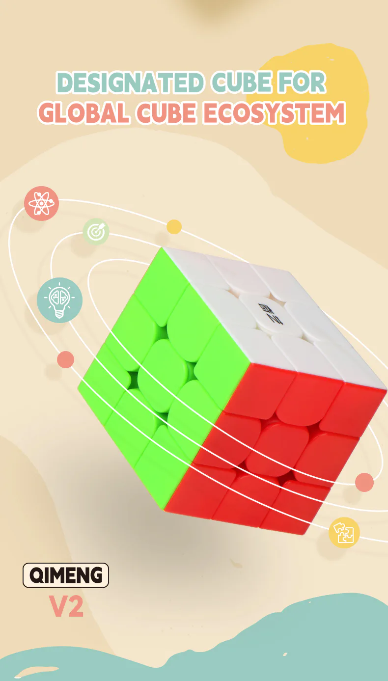 QiYi QiMeng V2 3x3 - Stickerless image 9