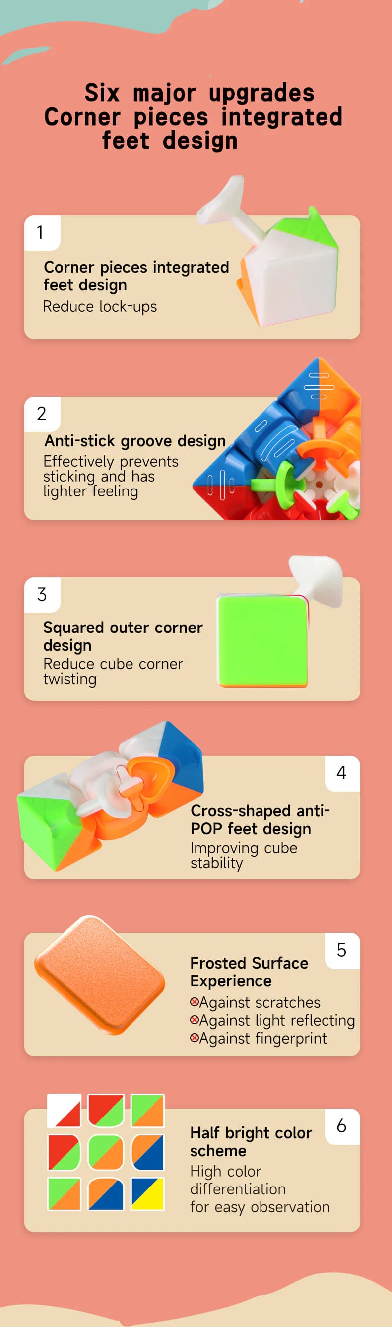 QiYi QiMeng V2 3x3 - Stickerless image 14