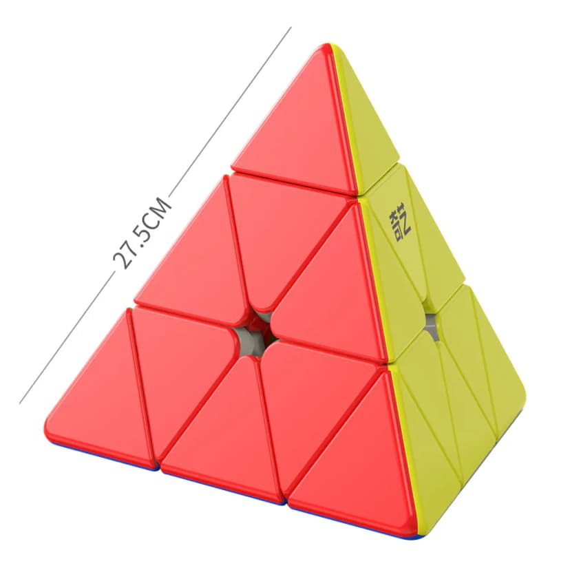 QiYi QiMing Plus Pyraminx - Stickerless image 1