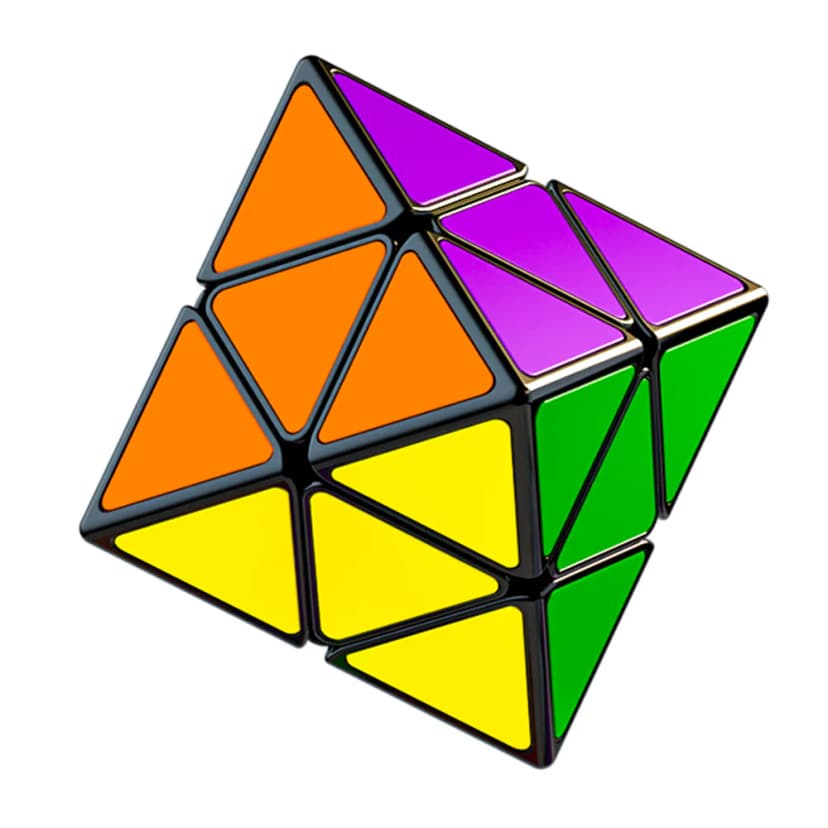 QiYi Skewb Diamond - Stickerless image 1