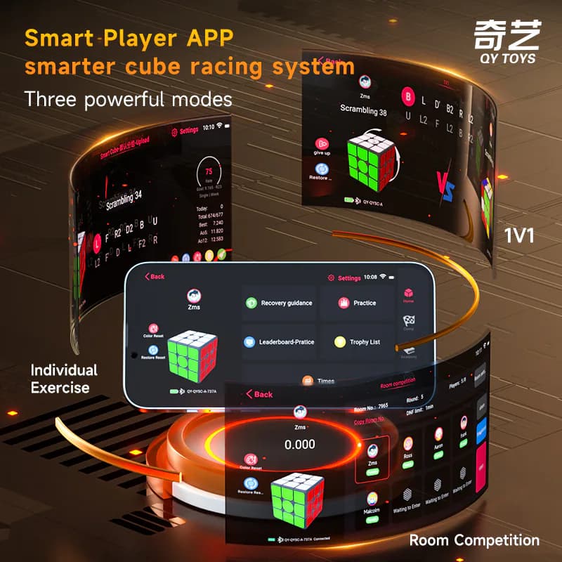 QiYi Smart Cube - Black image 8