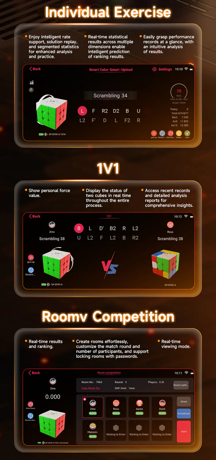 QiYi Smart Cube UV - Stickerless image 11