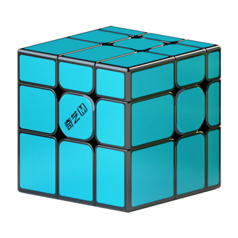 QiYi Tiled Mirror Cube (Magnetic) - Blue image 1