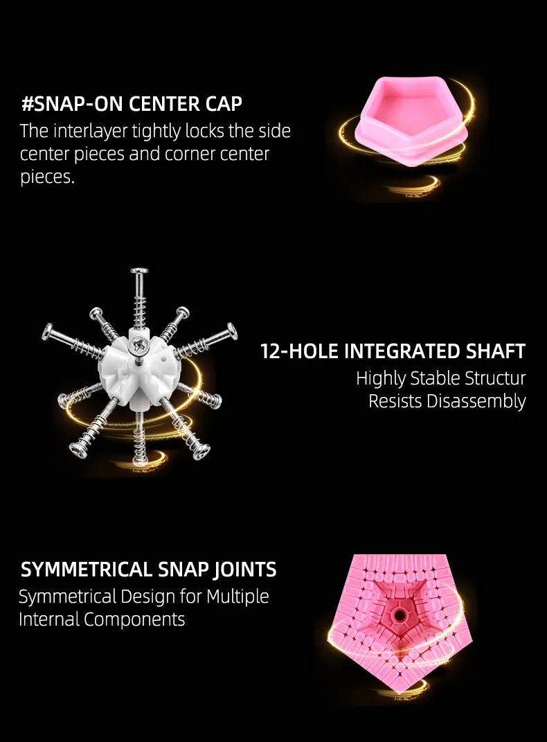 SengSo Petaminx V3 - Stickerless image 10