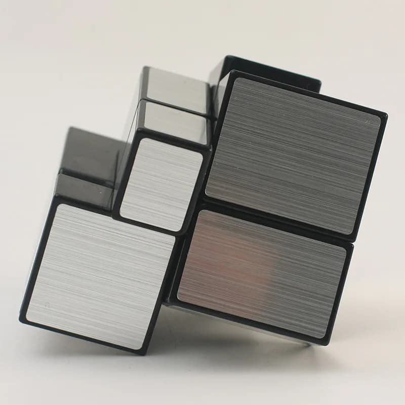 ShengShou 2X2 Mirror - silver stickers image 13