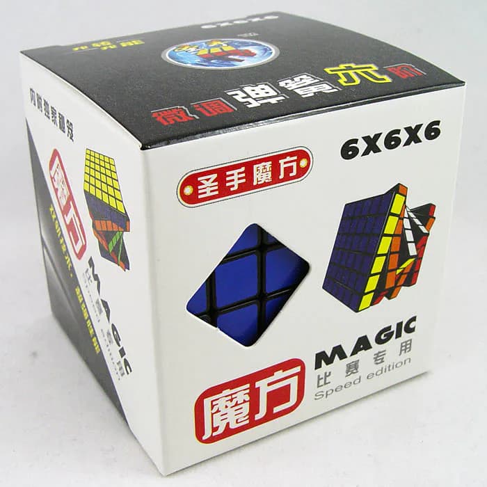 ShengShou 6x6x6 - Black image 4