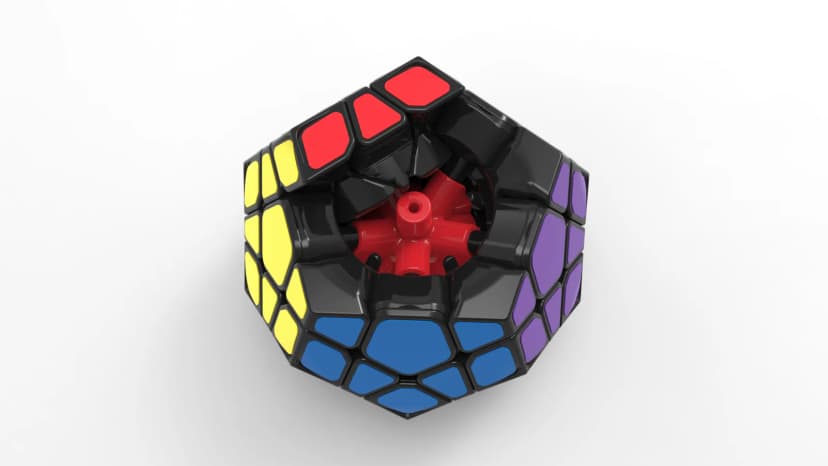 ShengShou Aurora Megaminx - Black image 13