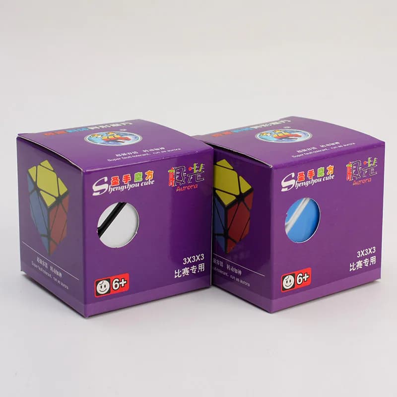 ShengShou Aurora Skewb - White image 11