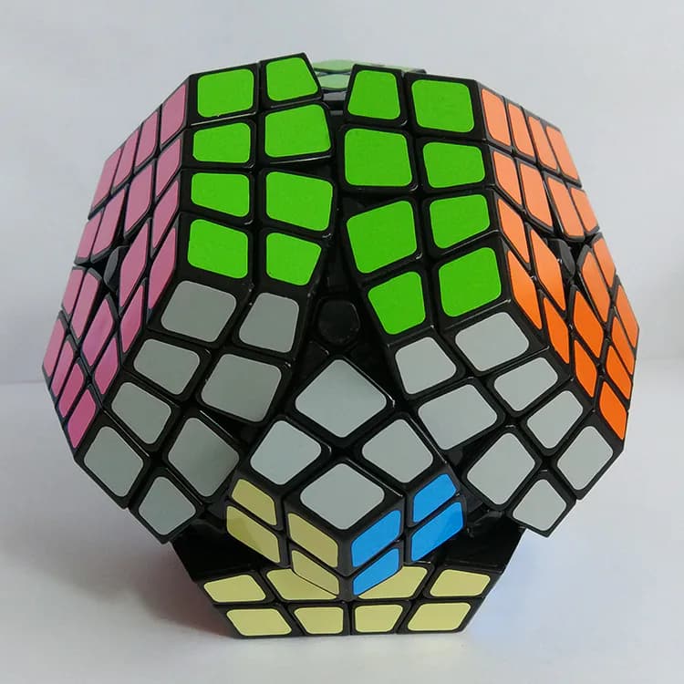 Shengshou Kilominx Cube Puzzle - Black image 7