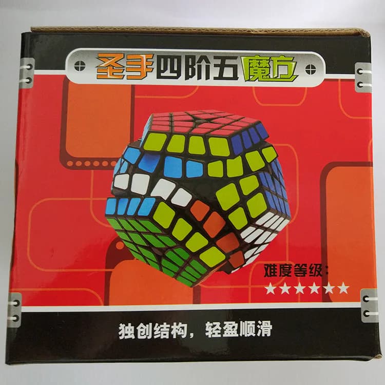 Shengshou Kilominx Cube Puzzle - Black image 27