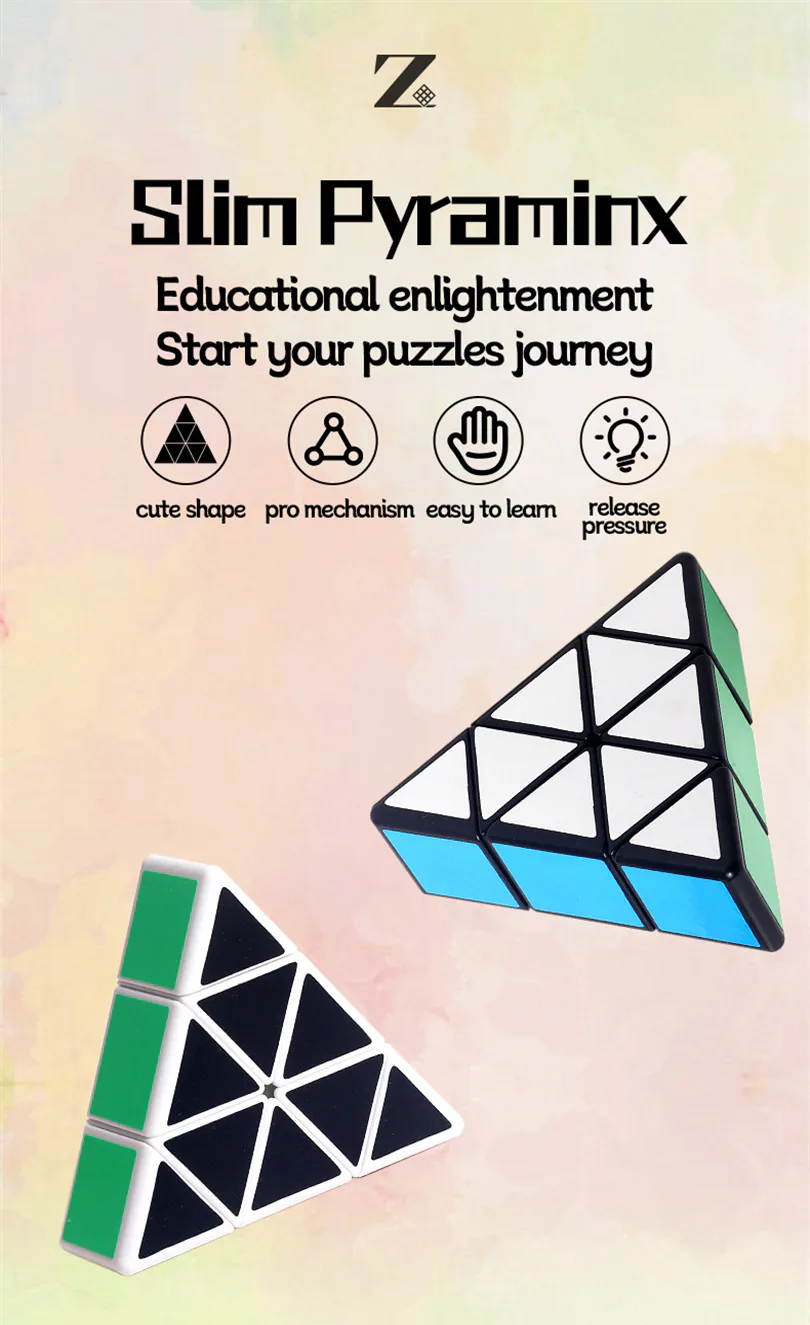 Slim Pyraminx - Black image 5