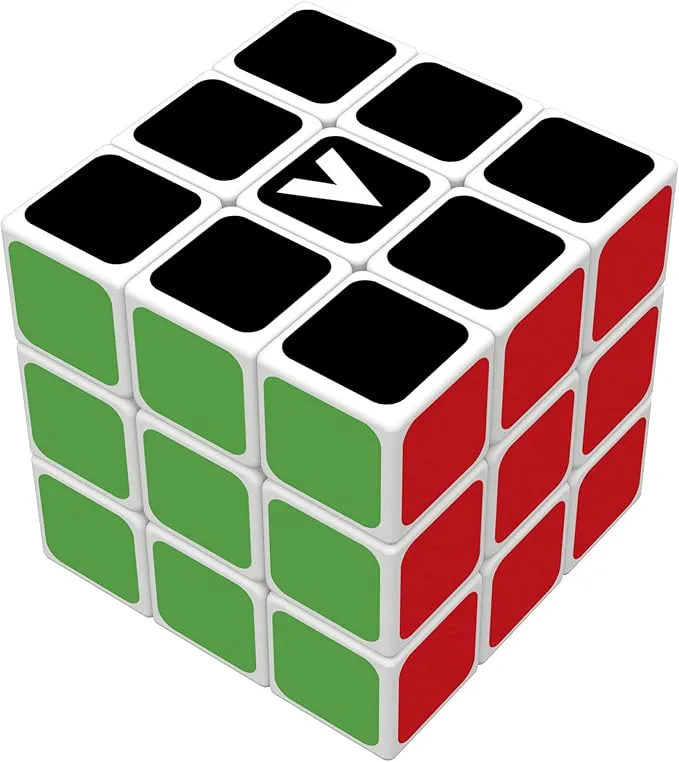 V-CUBE 3x3 cube (Flat-shaped) - White image 1