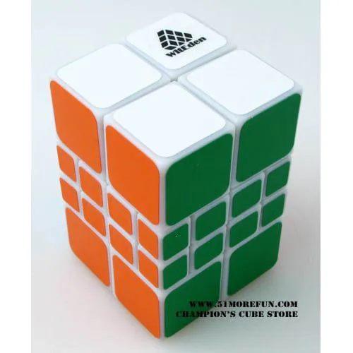 WitEden Square Cube 2x2x4 - White image 1