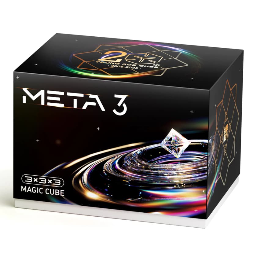 YJ Meta 3x3 Wing Magnetic - Stickerless image 2