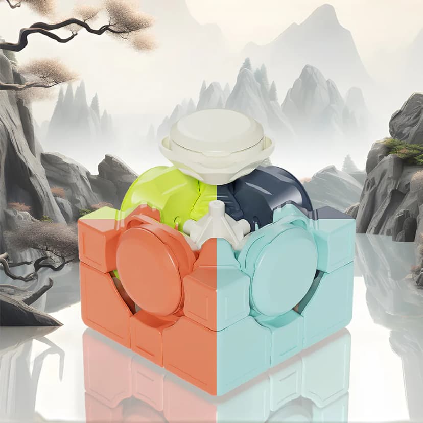 YJ QianJi 3x3 - Stickerless image 4