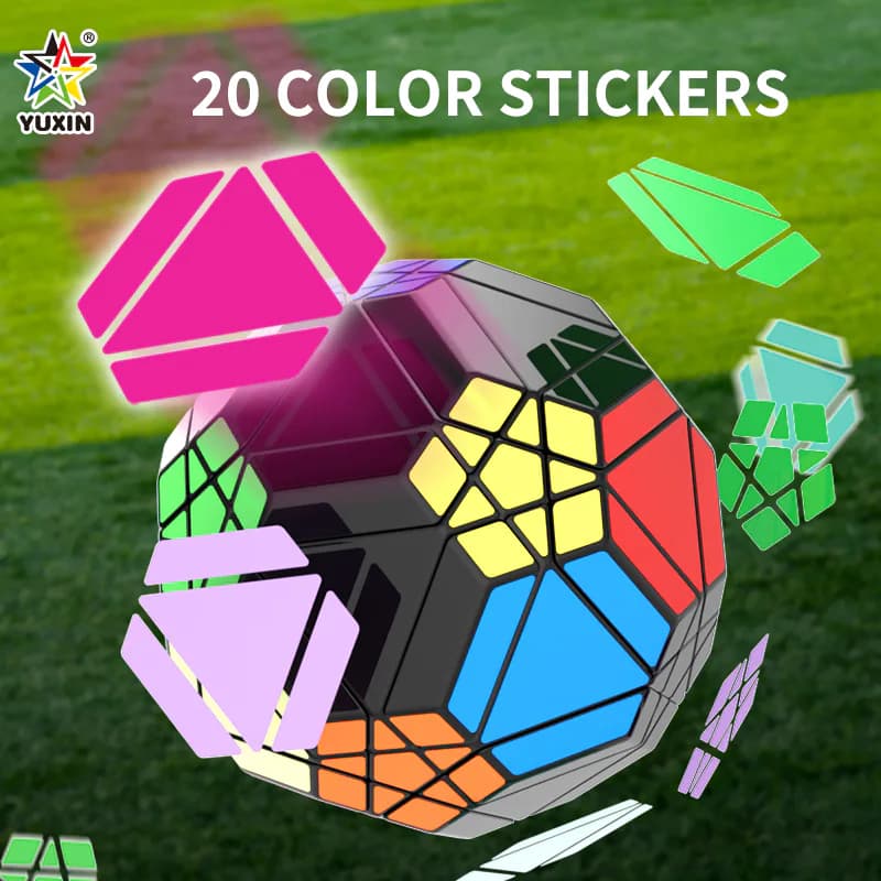 YuXin 20-Axis Soccer Cube - Black image 6