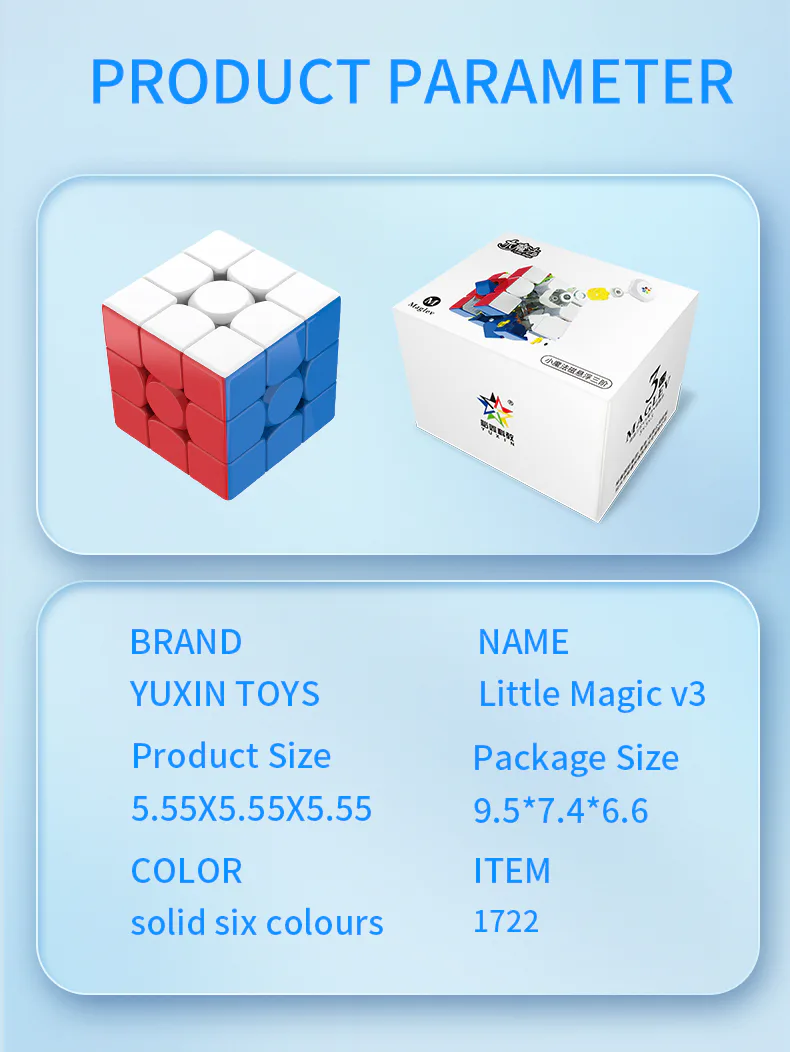 YuXin Little Magic 3x3 V3 Malgev VT image 19