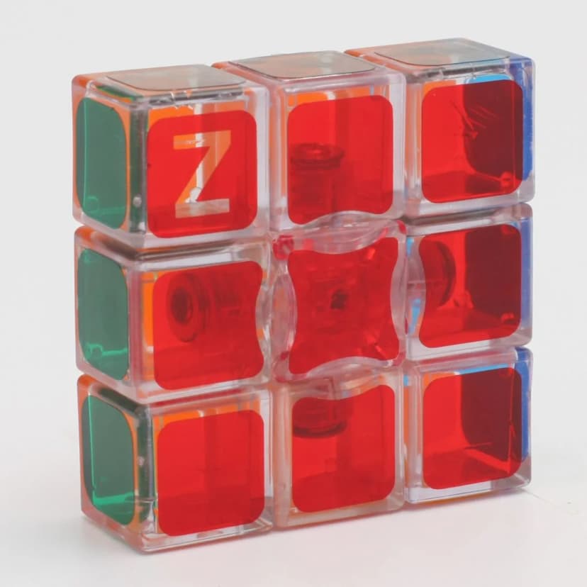 Z-Cube 1x3x3 Cube Red image 1