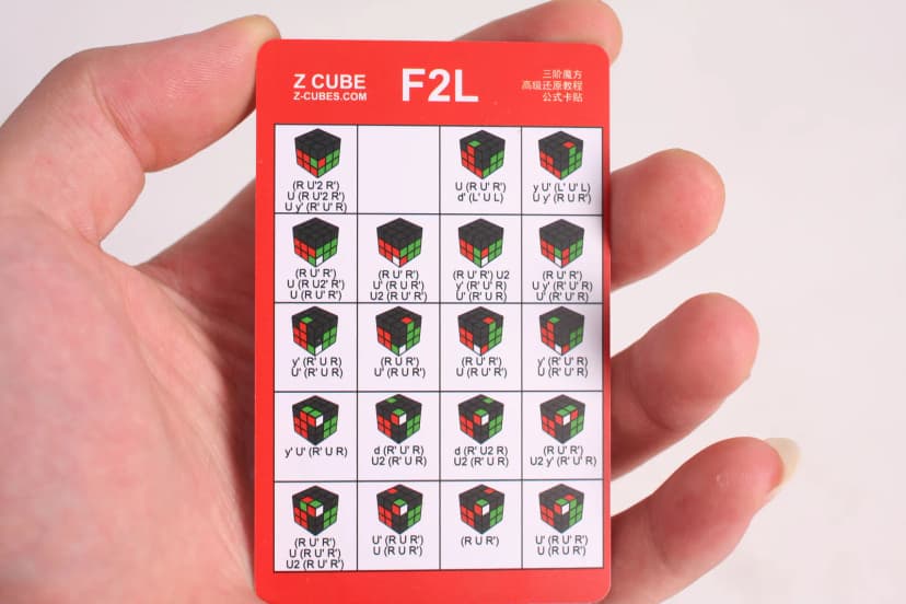 Z-Cube CFOP Card image 2