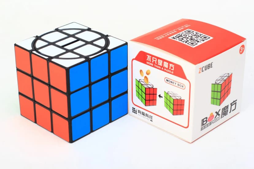 Z-Cube Money Box Cube image 1